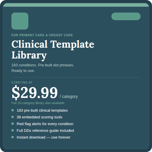Clinical Documentation Library - HEENT