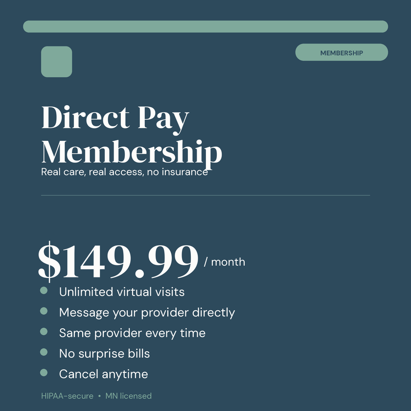 blue picture describing membership pricing 